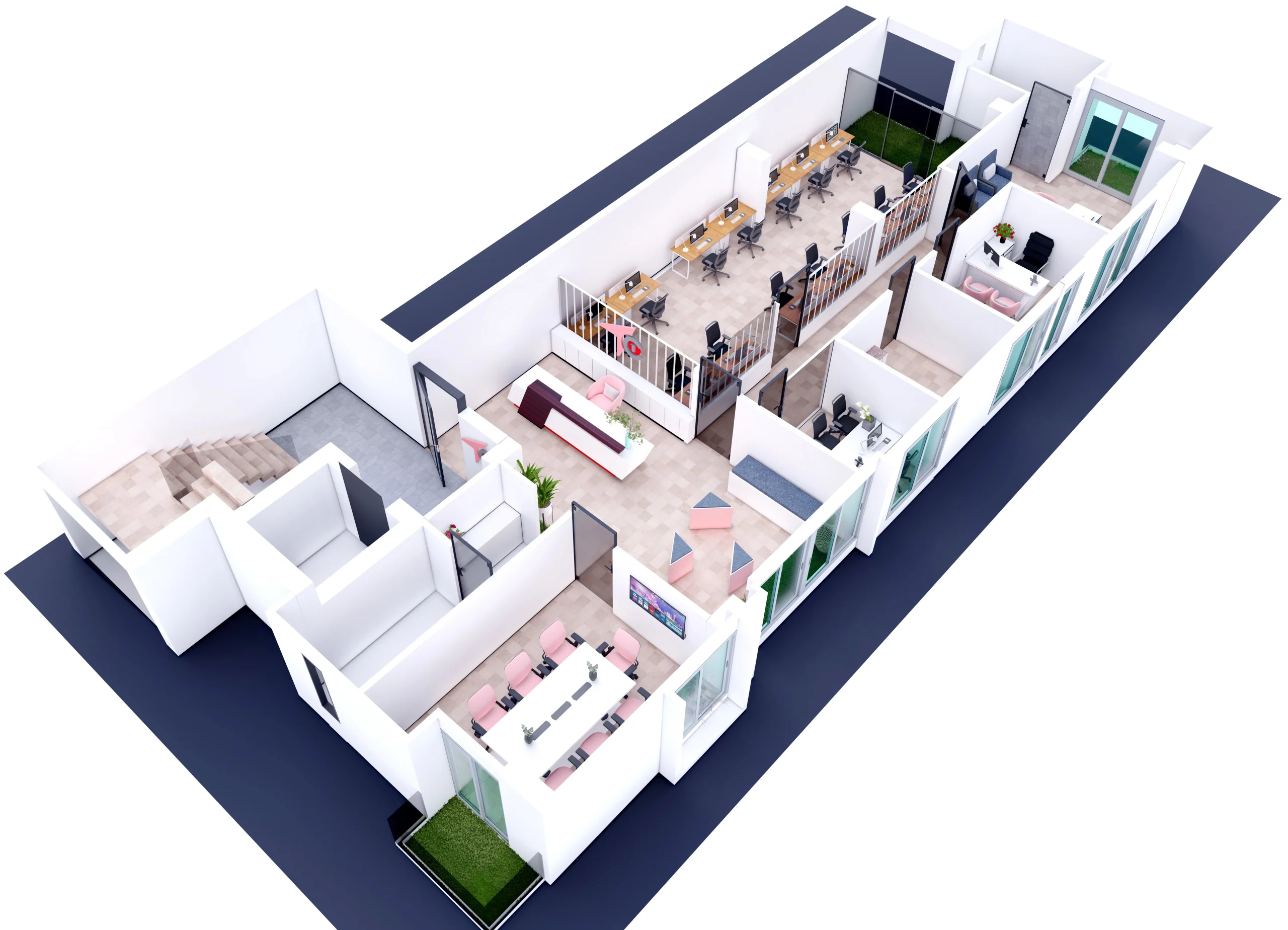 3d office floor plan (3)