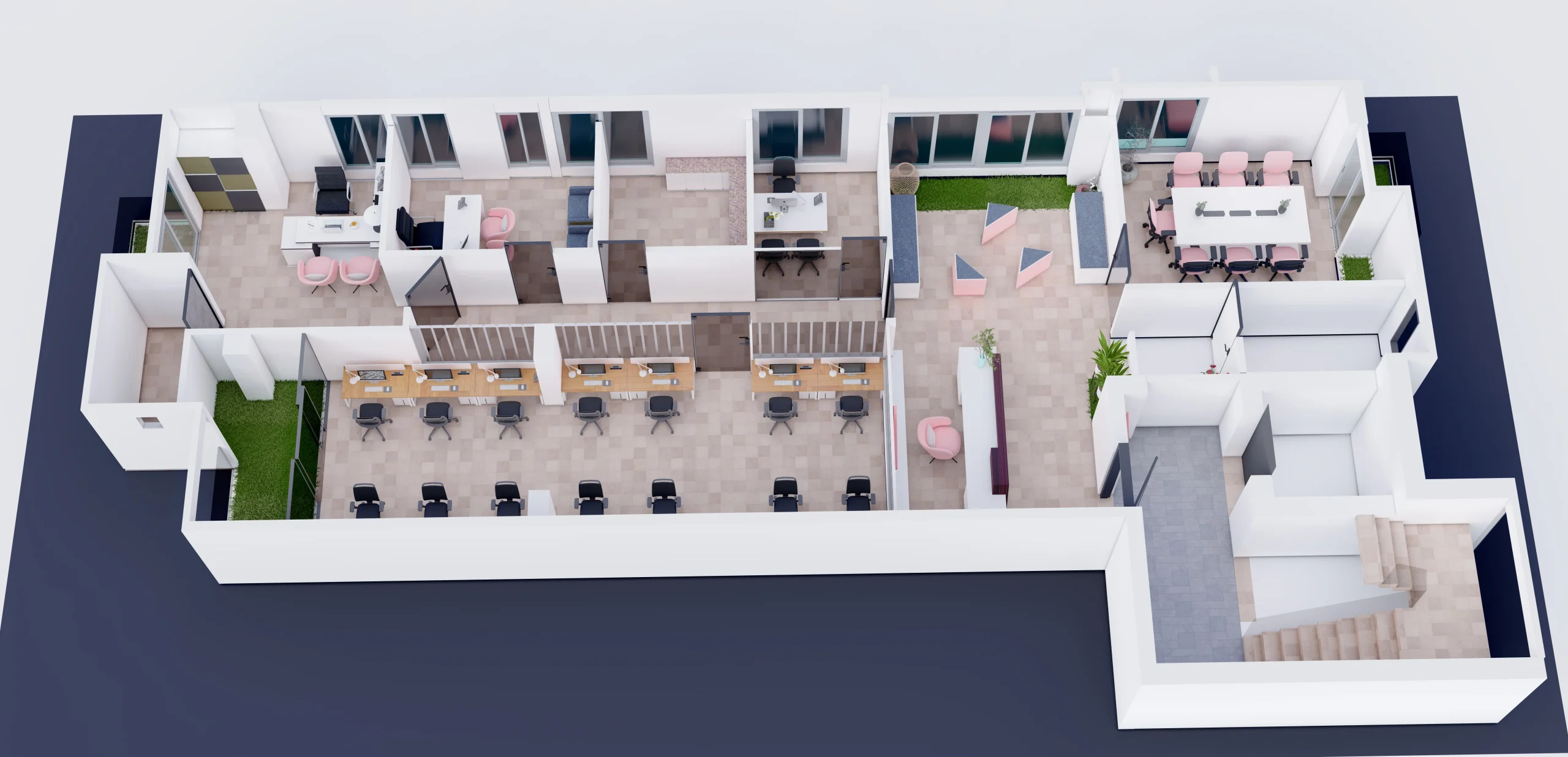 3d office floor plan (4)